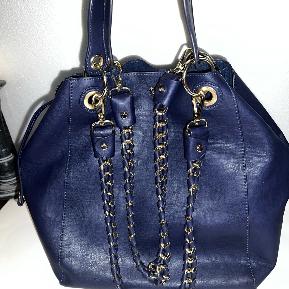 NORDSTROM DARK BLUE BAG- NEW - Picture 3 of 5